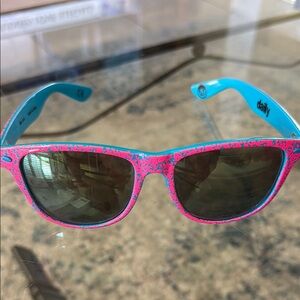 Neff Pink and Blue Sunglasses